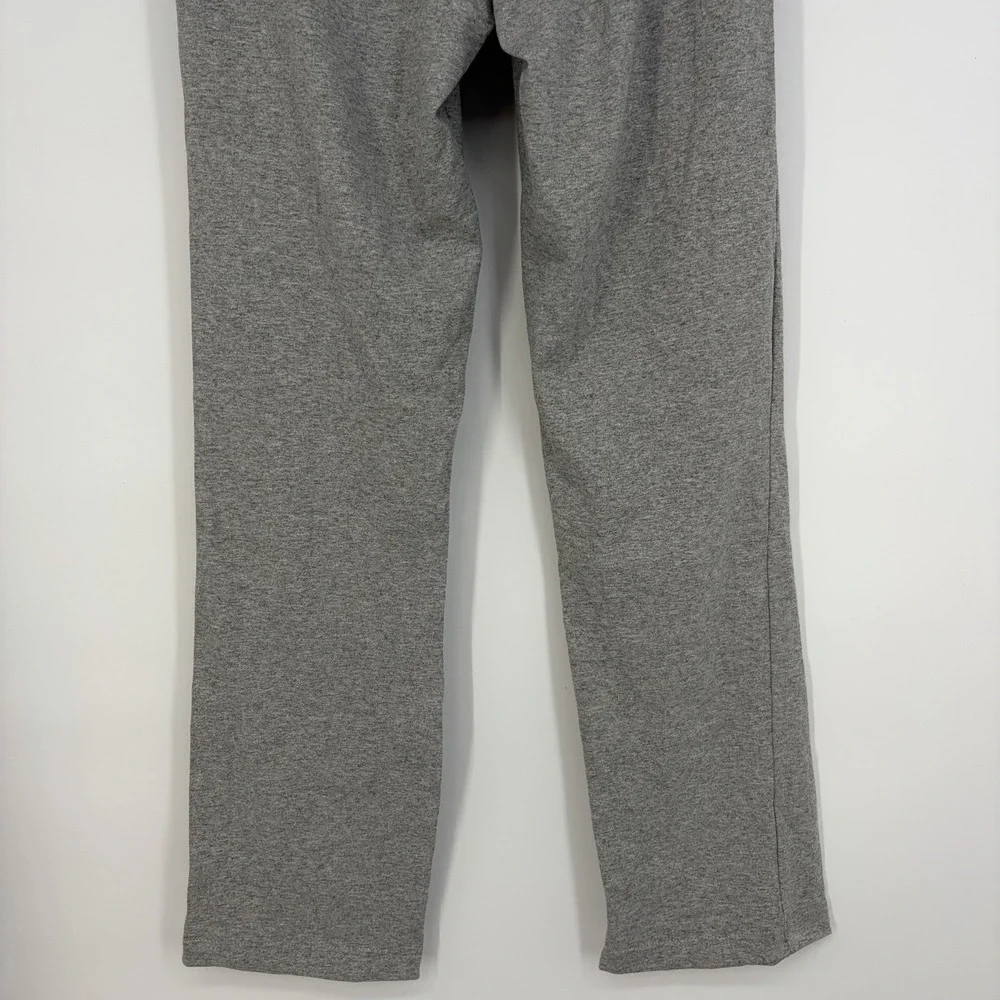 New Champion Men's Small Jersey Open-Bottom Pants Gray Athleisure Gym Pockets